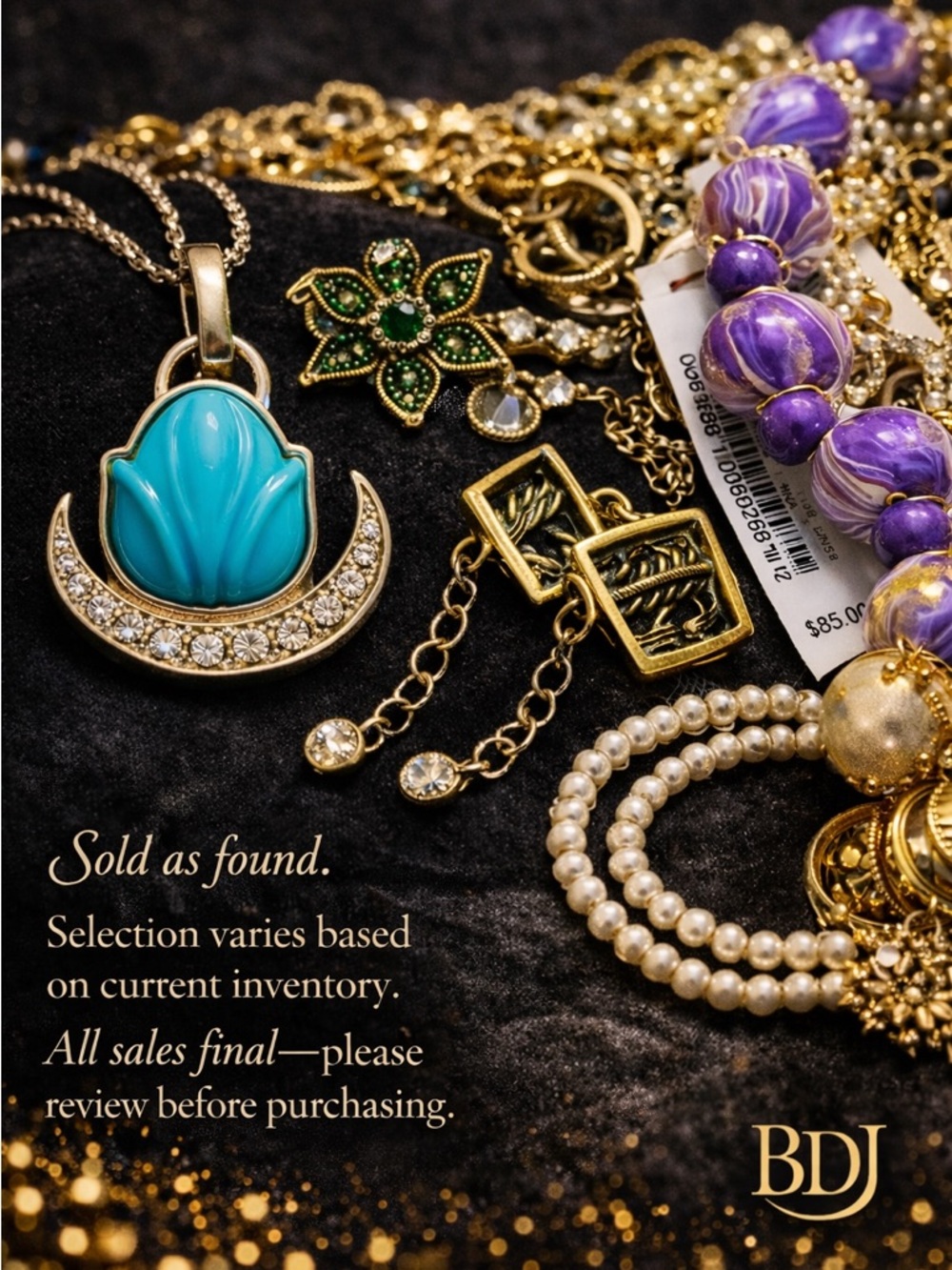 2 lb Estate Sale Jewelry Lot | Most Wearable | Elite Discovery Mix - Picture 5 of 9